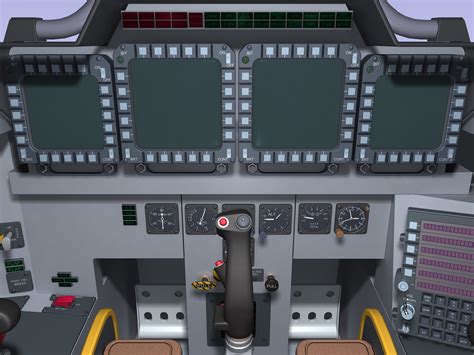 3d f-15e strike eagle cockpit model