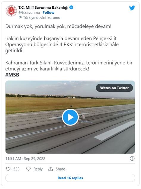 Milli Savunma Bakanlığı duyurdu Pençe Kilit Operasyonu bölgesinde 4