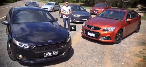 Ford Falcon Faces Off Against Holden Commodore One Last Time Video