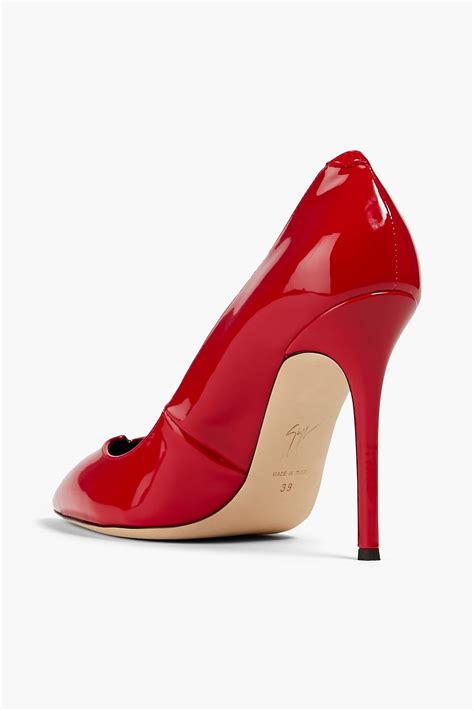 Giuseppe Zanotti Faux Patent Leather The Outnet