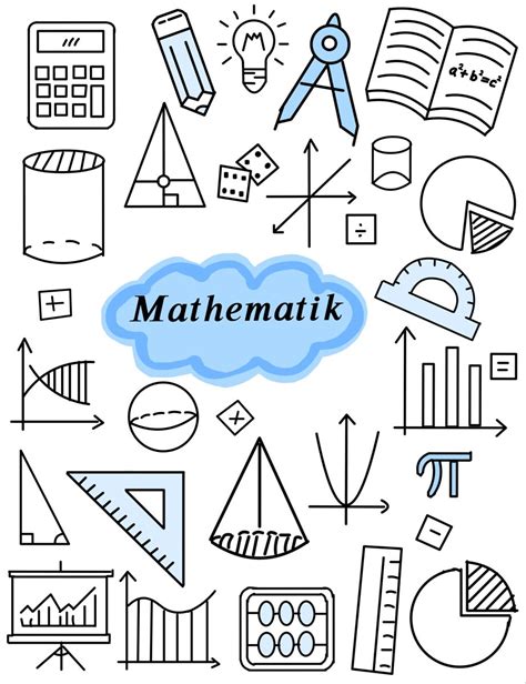 Mathematik Mathe Deckblatt Maths Cover Goodnotes Mathe Deckblatt The