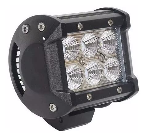 Farol De Milha Leds W V Off Road Moto Carro R Em