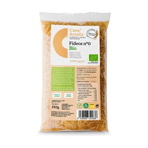 CASA AMELLA nouilles nº0 Bio 250 g Cdiscount Au quotidien