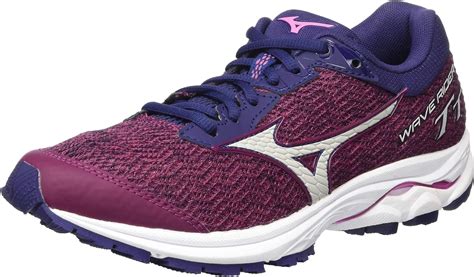 Mizuno Womens Wave Rider Tt Neutralschuh Damen Berry Dunkelblau