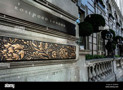 The Rosewood Hotel in London Stock Photo - Alamy