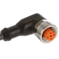 Ifm Efector EVC002 Cordset M12 Female Straight To Pigtail 4 Wire