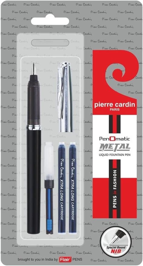 Pierre Cardin Penomatic Metal Exclusive Fountain Pen Blister Pack