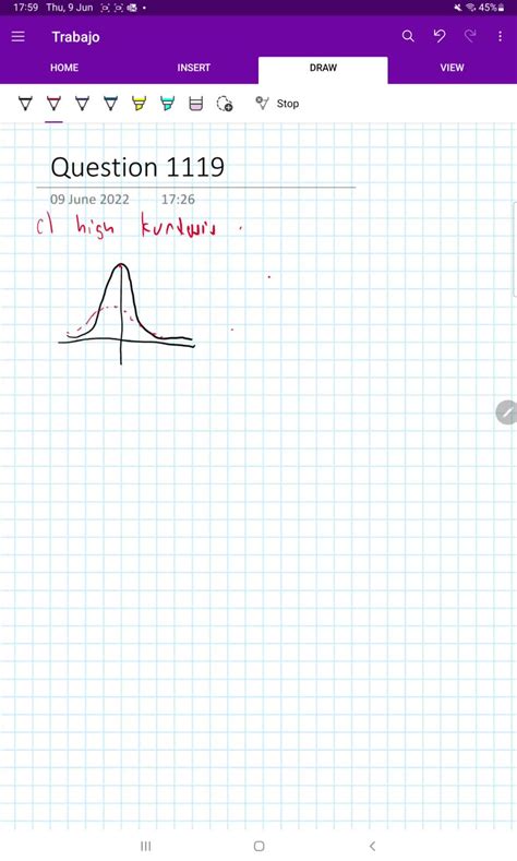 SOLVED: Which of the following would best describe a distribution with a very small spread and ...