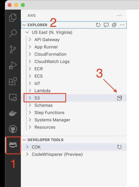 Create S3 Bucket And Upload Files Using AWS Toolkit For Visual Studio