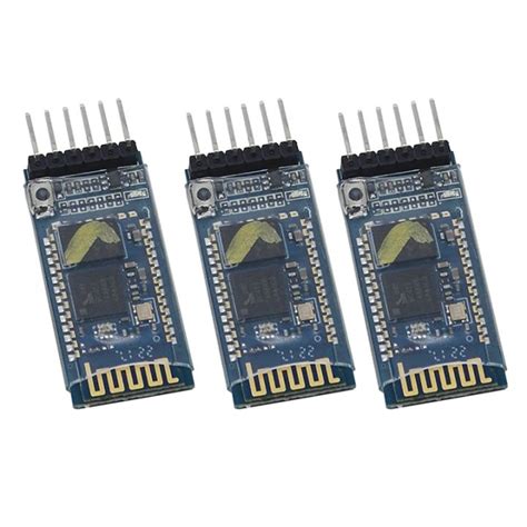 3PCS HC 05 Master Slave Integrated Bluetooth Module With Base Plate