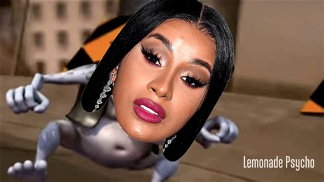 Cardi B Crazy Wap Frog Ft Axel F Youtube