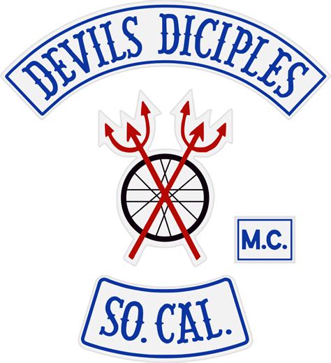 Devils Diciples Motorcycle Club Patches By Finerskydiver On Deviantart