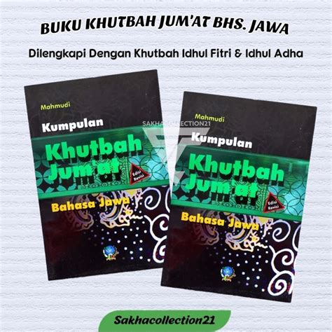 Jual Buku Khutbah Jum At Hari Raya Idul Fitri Idhul Adha Bahasa Jawa