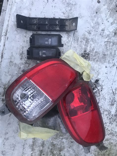 Kia picanto lampy tył w zderzak komplet Leśna Kup teraz na Allegro