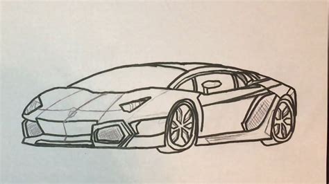 How To Draw A Lamborghini YouTube