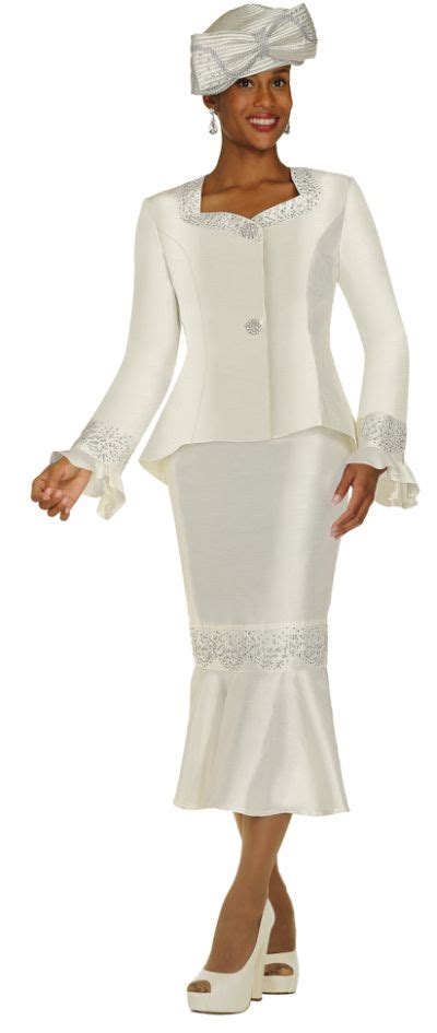 French Novelty Gmi G Womens Flattering Church Suit