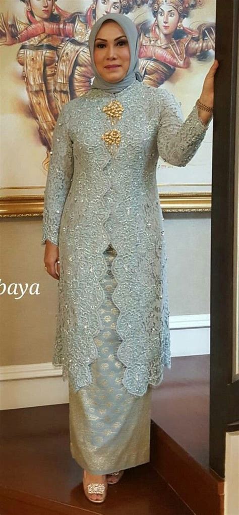 Kebaya Model Baju Kurung Brokat Modern Desain Baju Pengantin Pesta