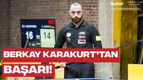 Berkay Karakurt Avrupa Bilardo Şampiyonası nda ikinci oldu YouTube