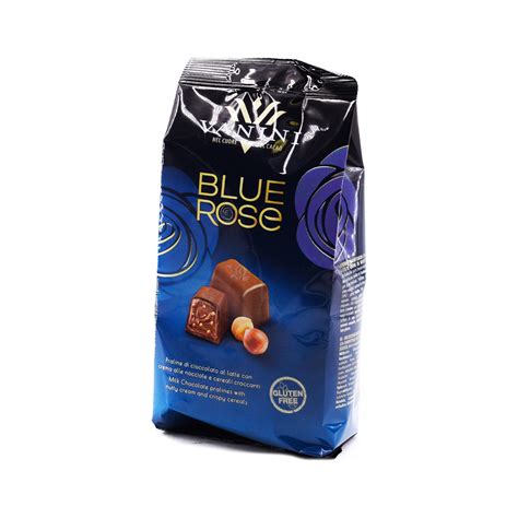 Vanini Blue Rose Praline Di Cioccolato Al Latte Ripiene Di Crema Di