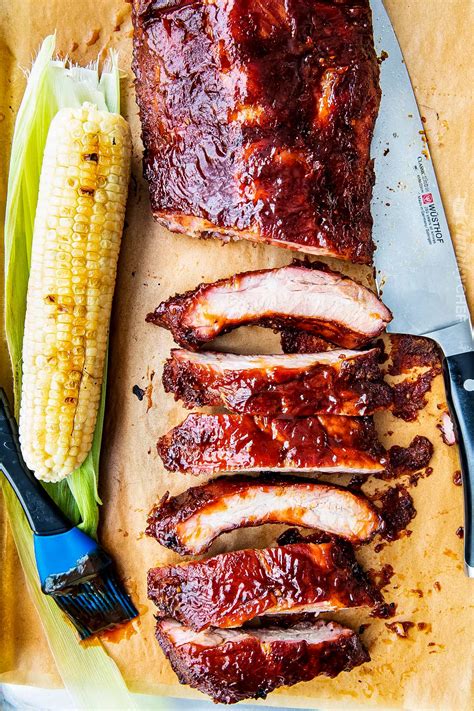 How To Smoke Pork Ribs Using The 3 2 1 Method The Chunky Chef