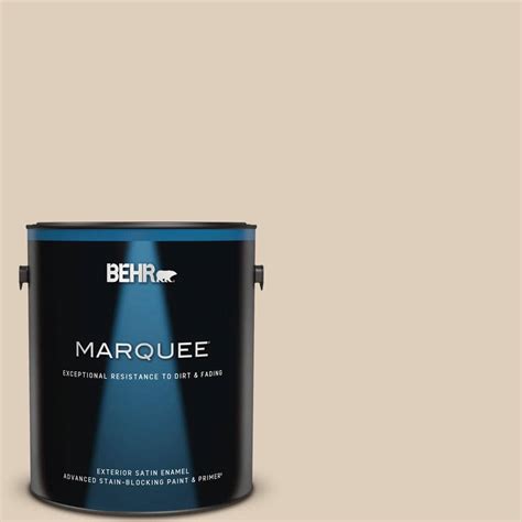 BEHR MARQUEE 1 Gal MQ3 11 Dainty Lace Satin Enamel Exterior Paint