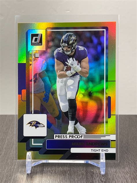 Panini Donruss Press Proof Premium Mark Andrews For Sale