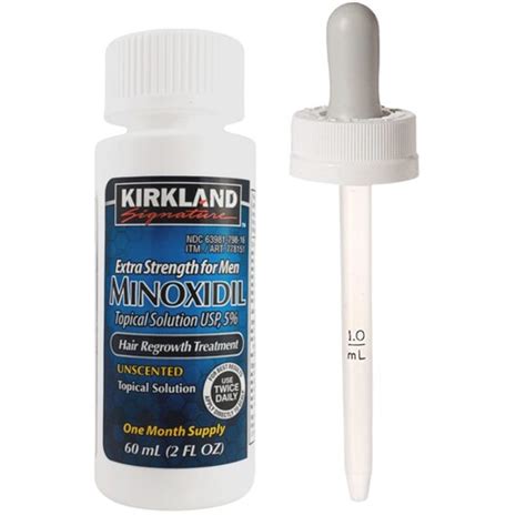 Kirkland Minoxidil 5 Solución Tópica 6 Meses Con Gotero Estimula