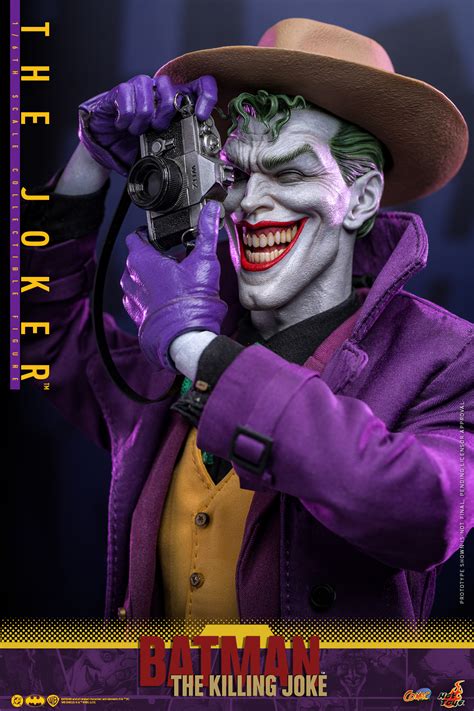 HOT TOYS蝙蝠俠致命玩笑小丑Joker1 6 比例收藏級人偶 令人戰慄不安的笑容再現