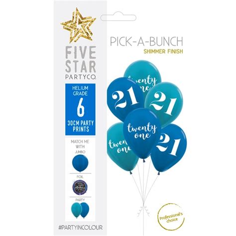 Happy Birthday To You Balloons Assorted 6 Pack – Mins Party Hire I Your One Stop Party Shop