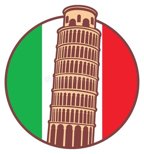 Torre de Pisa ilustração do vetor Ilustração de europa 33249635