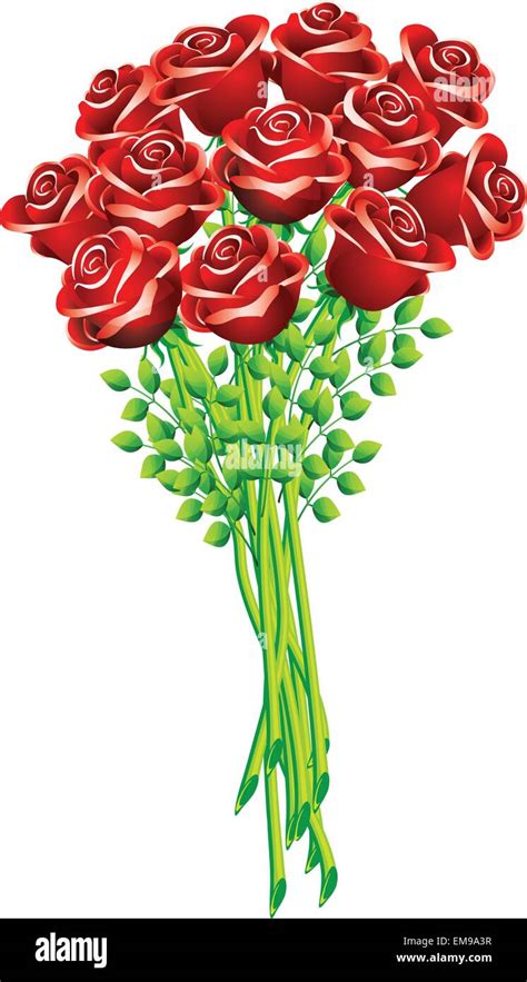 Vector Rose Bouquet