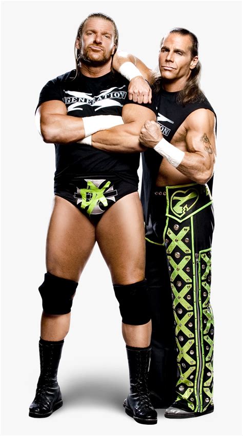 Shawn Michaels And Triple H Dx - Triple D Generation X, HD Png Download ...