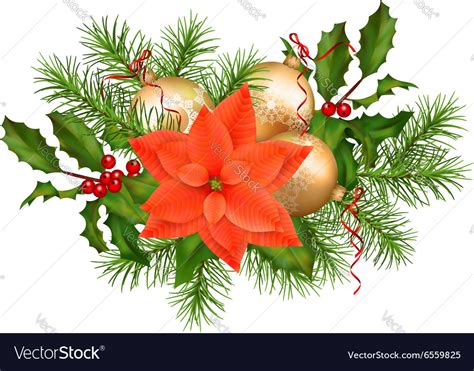 Christmas holiday garland Royalty Free Vector Image