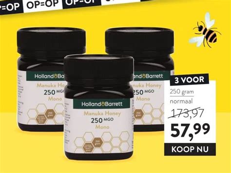 Manuka Honey 250 Mgo Mono Aanbieding Bij Holland Barrett