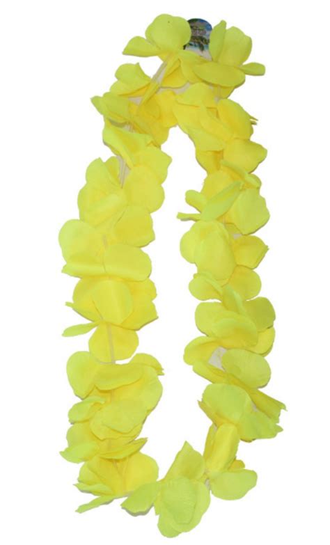 Yellow Hawaiian Jumbo Lei | Costumes To Buy Australia