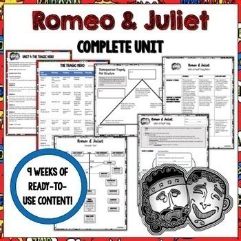 Romeo And Juliet Complete Unit For ELA Ready To Use No Prep By