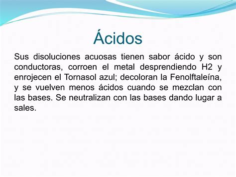 Reacciones Acido Base Ppt