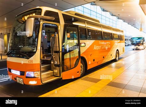 Japan Honshu Tokyo Haneda Airport Limousine Bus Stock Photo Alamy