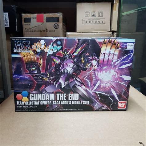 Bandai 1 144 High Grade Build Fighter HGBF Gundam The End Shopee Malaysia