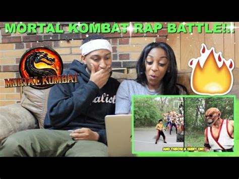 Couple Reacts MORTAL KOMBAT EPIC RAP BATTLE By DashieXP Reaction