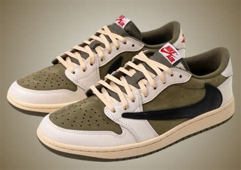 travis scott  air jordan   og olive dm  sneakerfiles