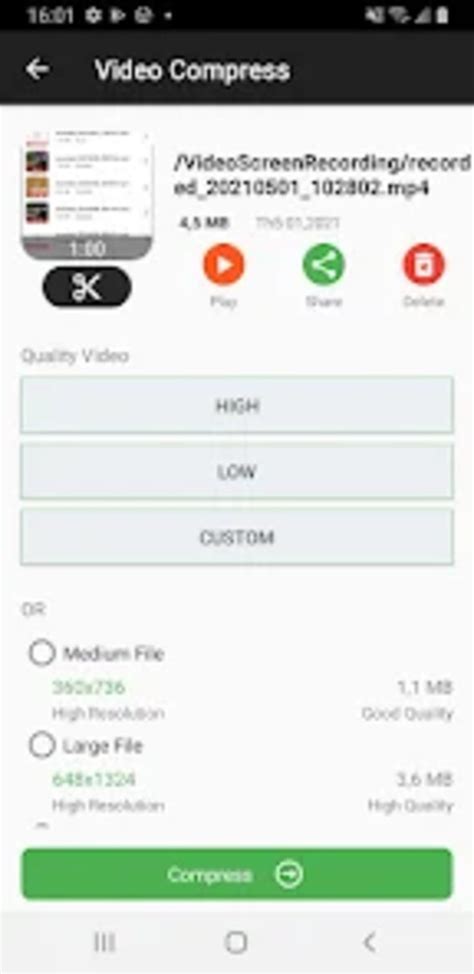 Android için MP4 Video Compressor Image İndir