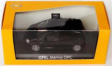 Opel Meriva A Opc Saphirschwarz Werbemodell Minichamps