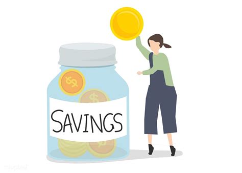 Illustration of a character saving money | premium image by rawpixel ...