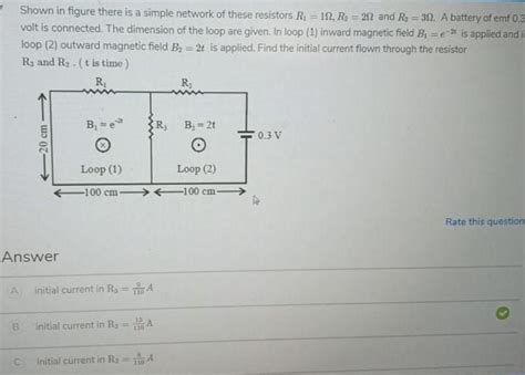 Answered Shown In Figure There Is A Simple Network Of These Resistors