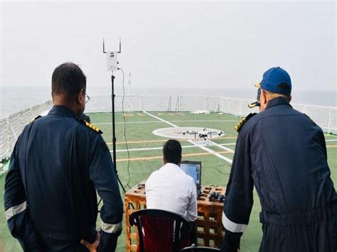 Indian Coast Guard Concludes Contract For Multicopter Drones To Help In