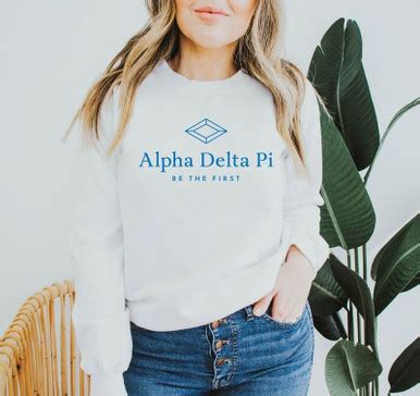 Alpha Delta Pi Diamond Crewneck - Greek Gear