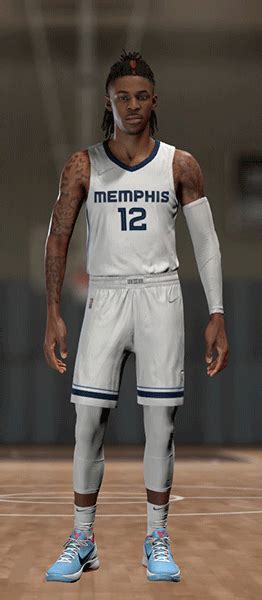 Nba K Ja Morant Cyberface And Hair Update Current Look By Monja