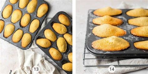 Brown Butter Madeleines With Espresso Glaze Emma Duckworth Bakes