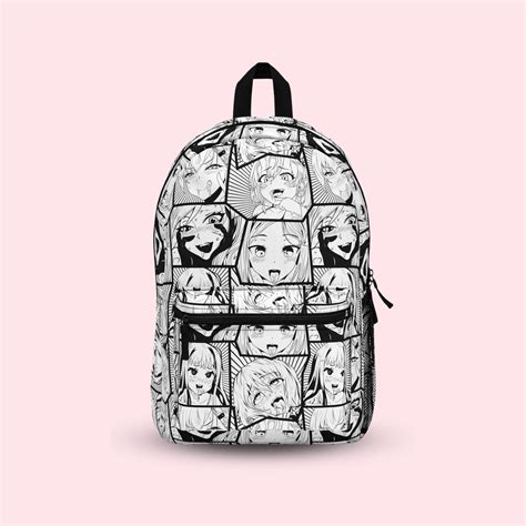 Anime Book Bag Cute Anime Girl Backpack Hentai Backpack Etsy